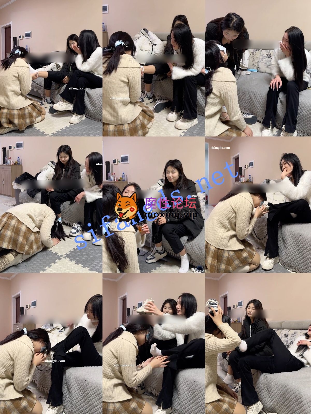 国产自拍《重磅》与精神小妹那些年VIP精选 黄金 舔脚 足交 踩脸等《7V+6.92G-百度》