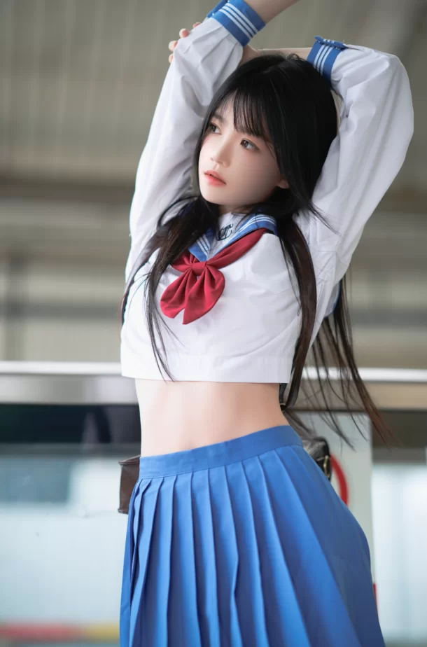 桜桃喵_地铁JK [33P] [33P-400m]