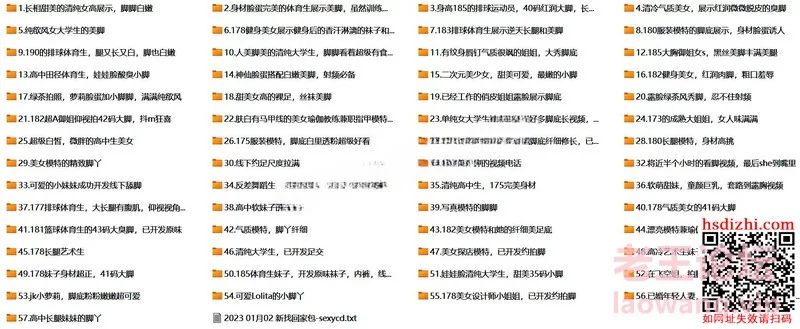 《足拍》大神套路57个学生妹子合集 [183V 504P-5.7GB]