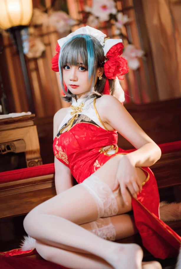 焖焖碳_柴郡 新春旗袍 [29P] [29P-260m]