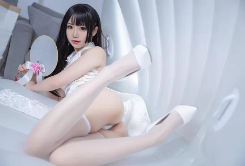 面饼仙儿_白色旗袍 [60P] [60P-700m]