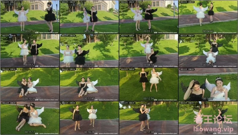 初夏女神-双双、环环-黑白天使-姐妹花丝袜高跟足秀 [140p1v-1.08GB]