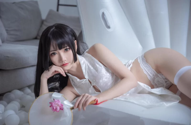 面饼仙儿_白色旗袍 [60P] [60P-700m]