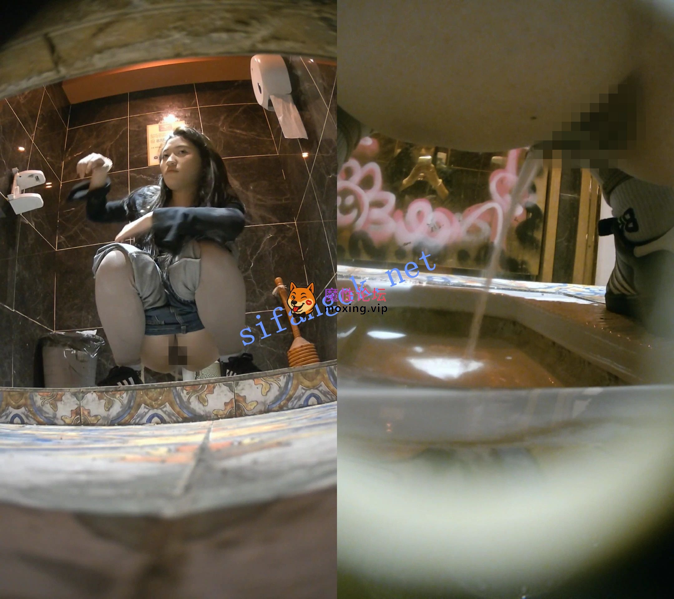 偷拍✅全网首发《酒吧全景厕拍》各种黑丝高跟 美女如云 11《21V+6.1G-百度》